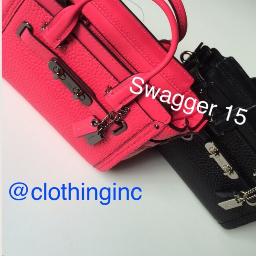 Pink Swagger 15 Coach Mini Crossbody/Handbag - Picture 4 of 6